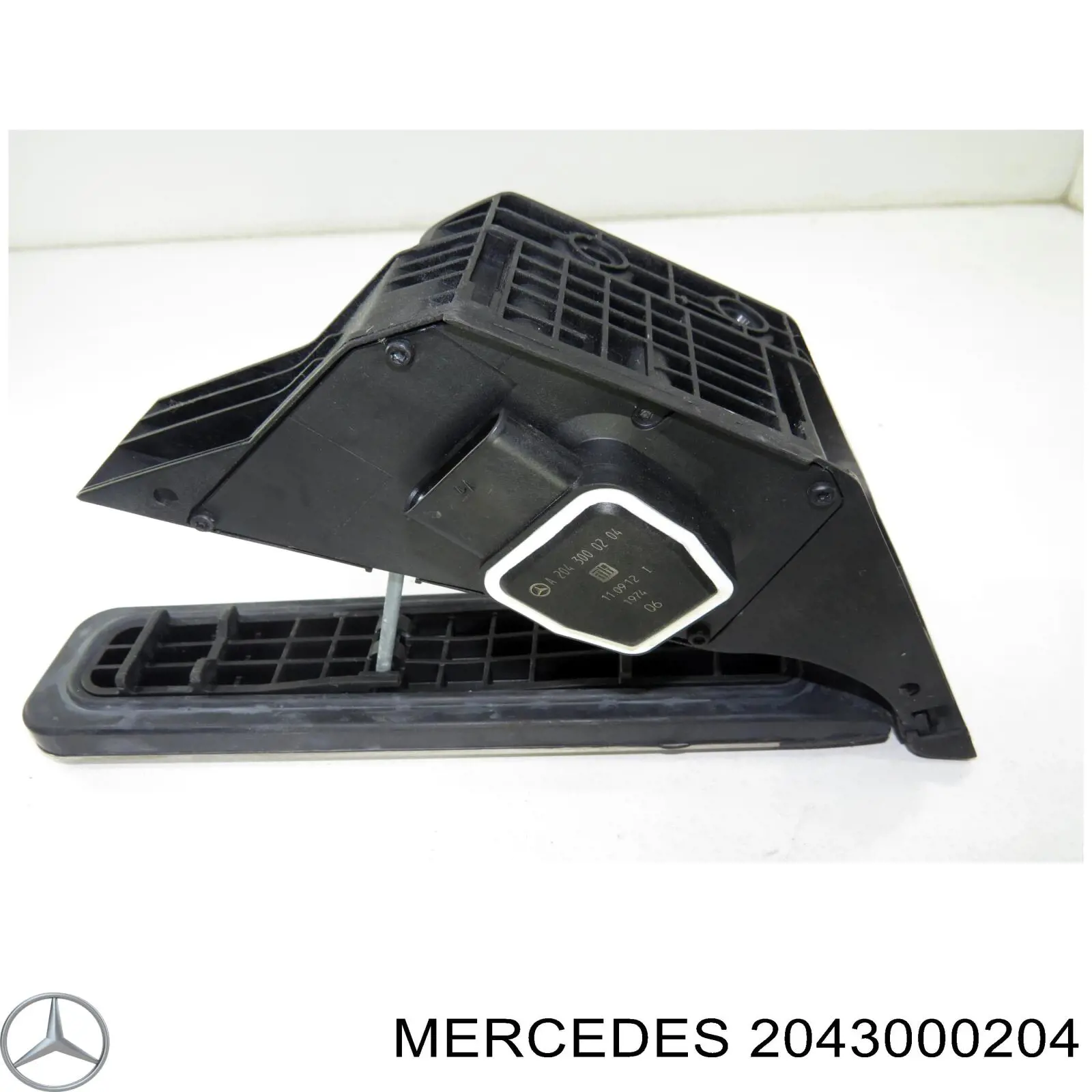 2043000204 Mercedes pedal de acelerador