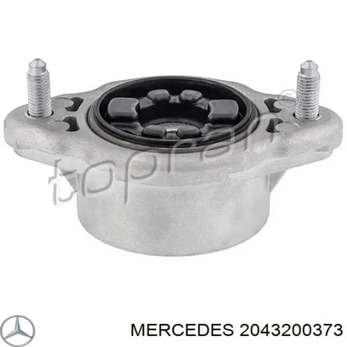 2043200373 Mercedes copela de amortiguador trasero