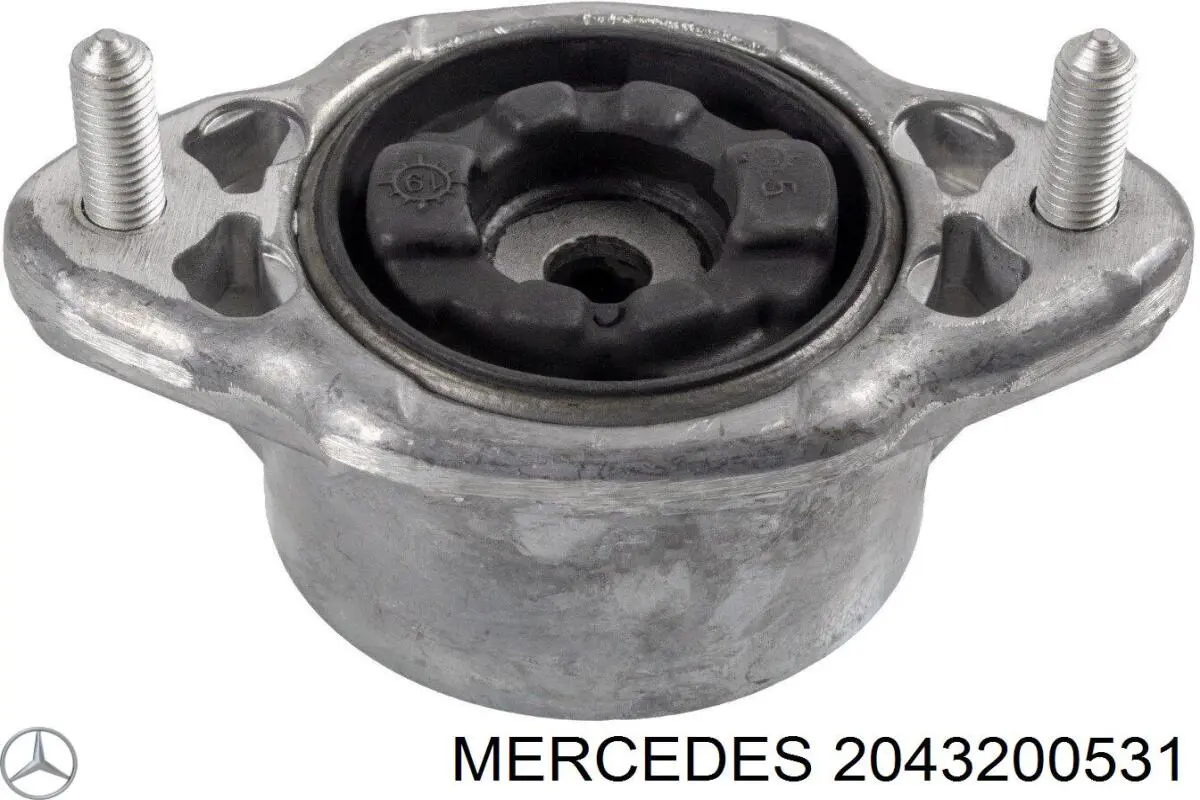 2043200531 Mercedes amortiguador trasero