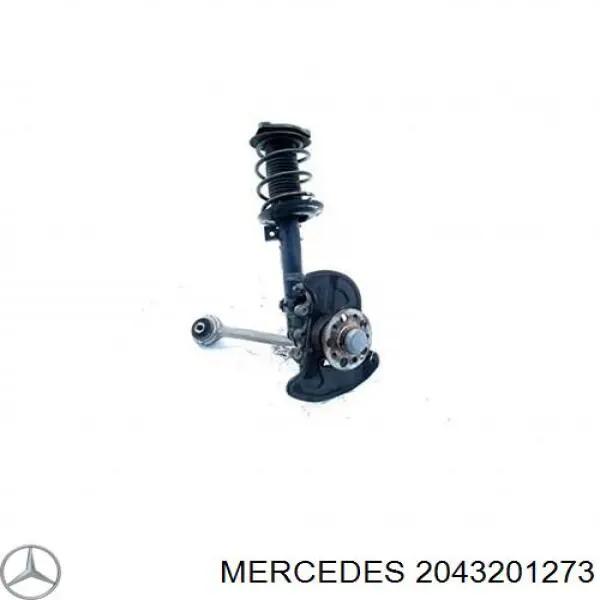 2043201273 Mercedes soporte amortiguador delantero