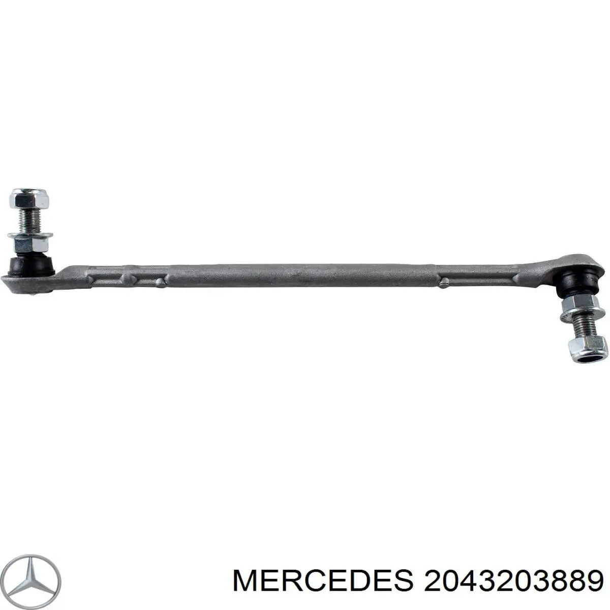 2043203889 Mercedes barra estabilizadora delantera derecha