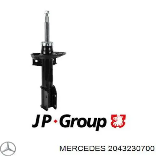 2043230700 Mercedes amortiguador delantero