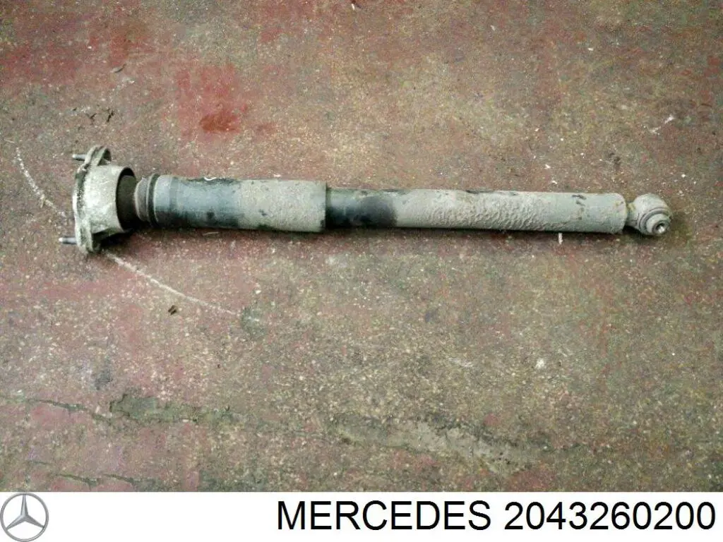 2043260200 Mercedes amortiguador trasero