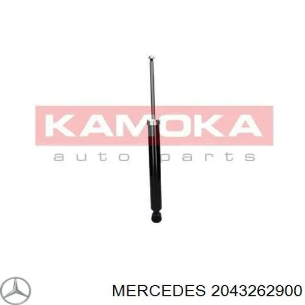 2043262900 Mercedes amortiguador trasero