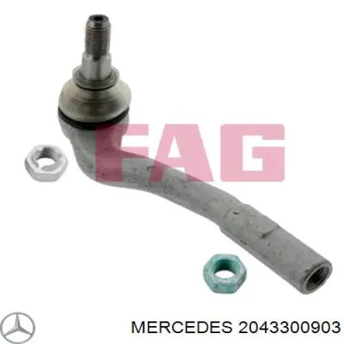 2043300903 Mercedes rótula barra de acoplamiento exterior