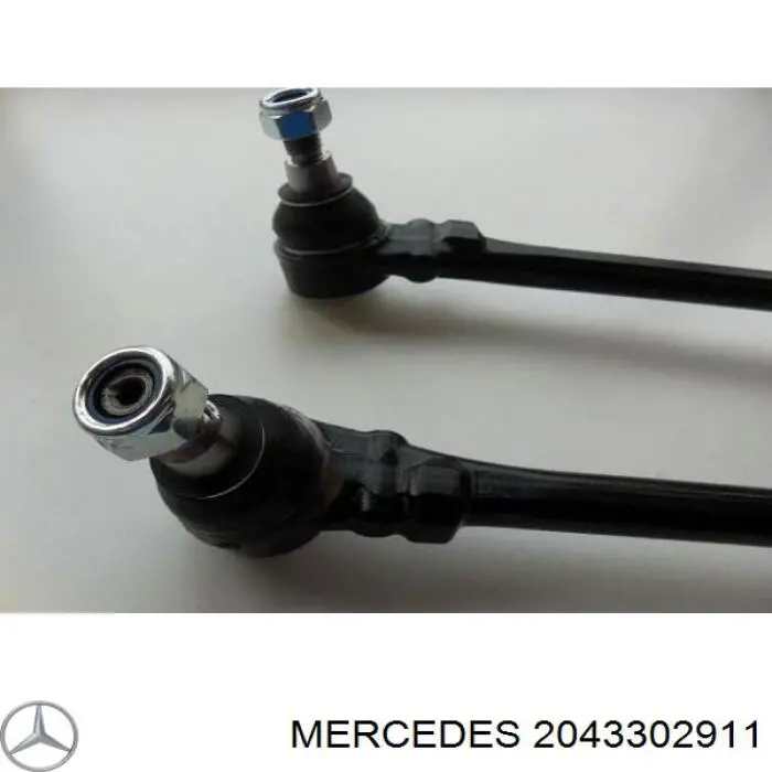 2043302911 Mercedes barra oscilante, suspensión de ruedas delantera, inferior izquierda