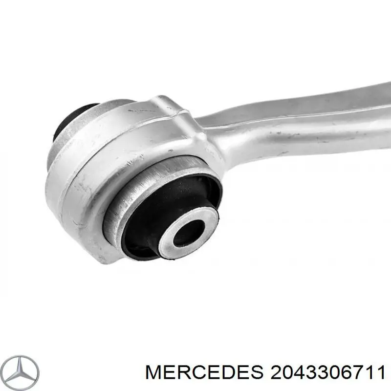 2043306711 Mercedes barra oscilante, suspensión de ruedas delantera, inferior izquierda