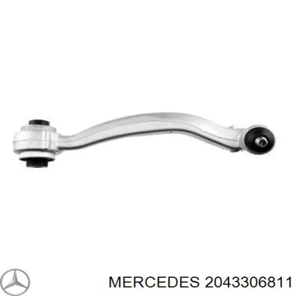 2043306811 Mercedes barra oscilante, suspensión de ruedas delantera, inferior derecha