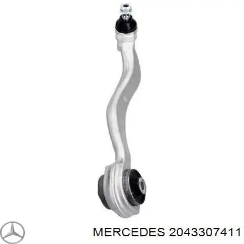 2043307411 Mercedes barra oscilante, suspensión de ruedas delantera, superior derecha