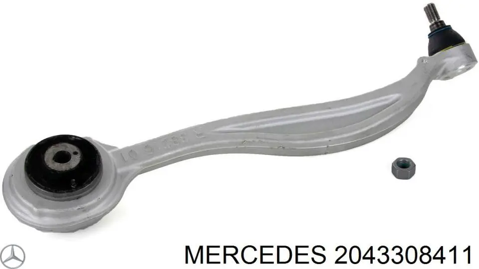 2043308411 Mercedes barra oscilante, suspensión de ruedas delantera, superior derecha