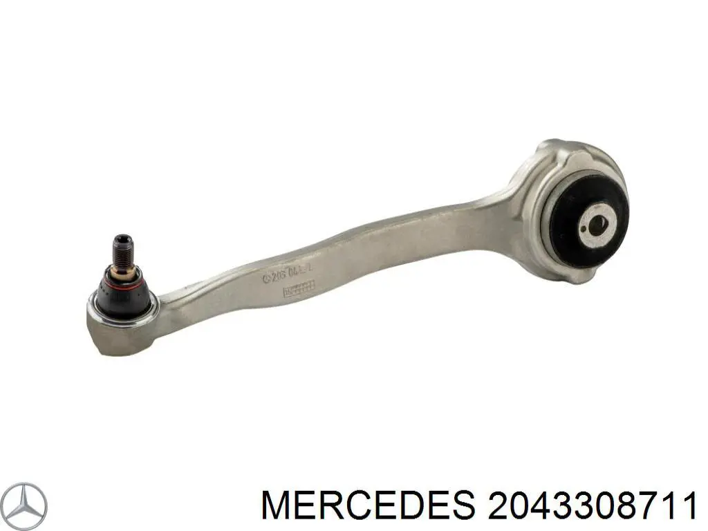 Trapecio de suspensión delantera, superior izquierda Mercedes 2043308711 precio, desde 57,87 EUR