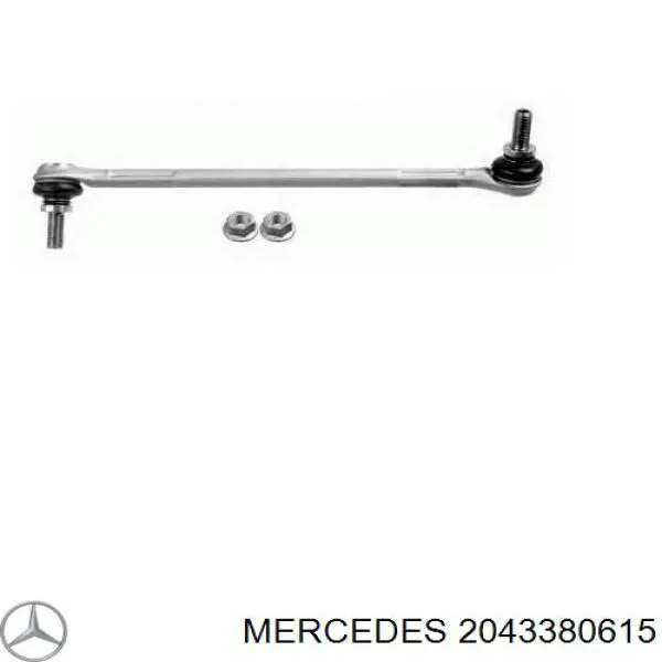 2043380615 Mercedes barra de acoplamiento