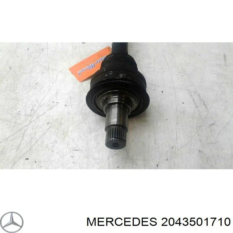 2043501710 Mercedes árbol de transmisión trasero