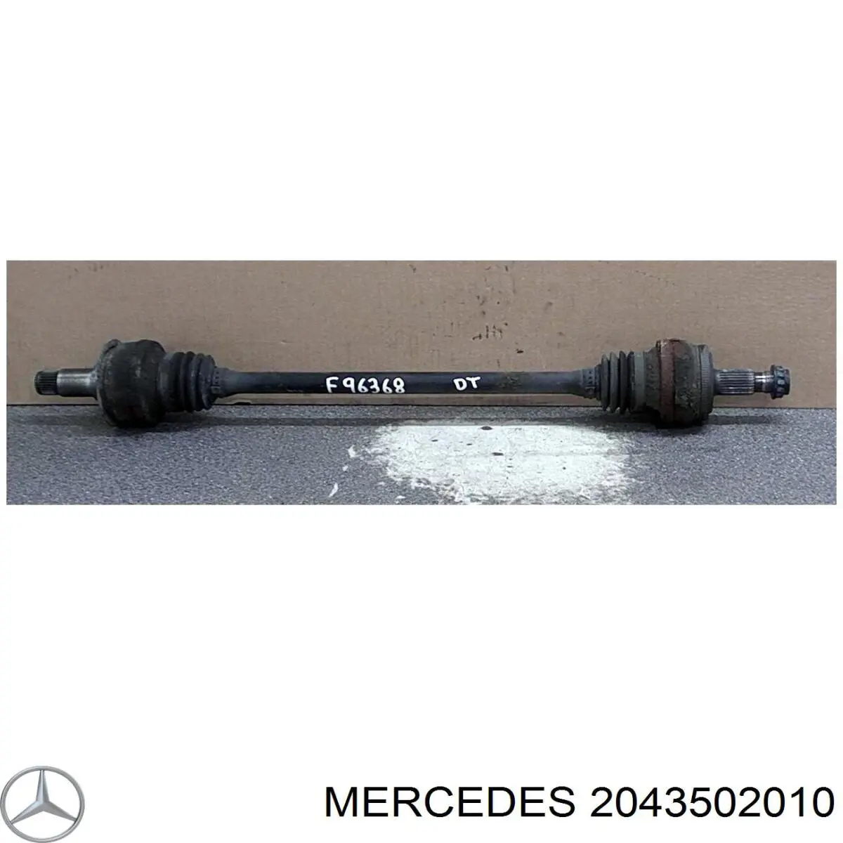 Árbol de transmisión trasero para Mercedes C (W204)