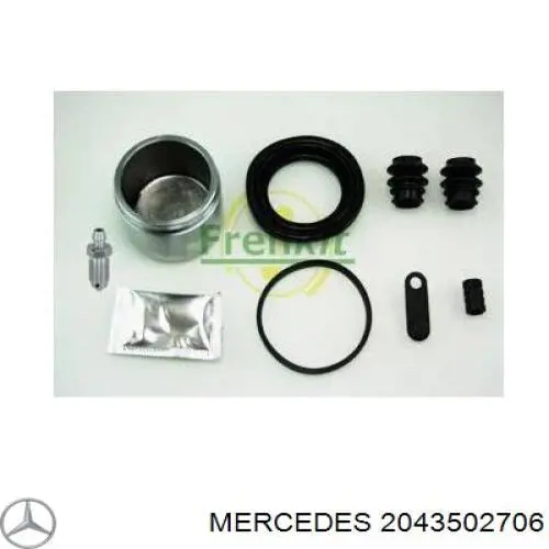 2043502706 Mercedes palanca de soporte suspension trasera longitudinal inferior izquierda/derecha