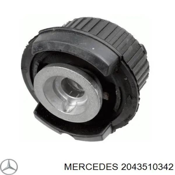 2043510342 Mercedes suspensión, cuerpo del eje trasero