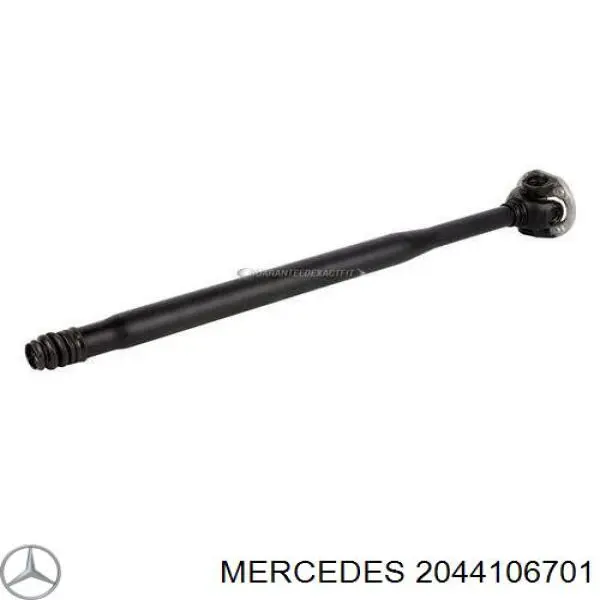 2044106701 Mercedes árbol cardán, eje delantero