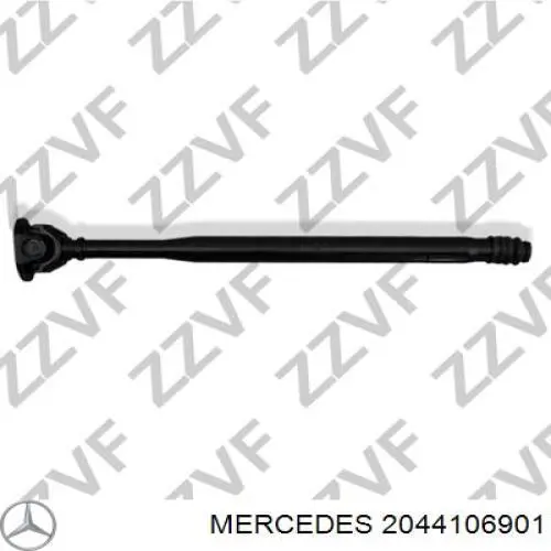 2044106901 Mercedes árbol cardán, eje delantero