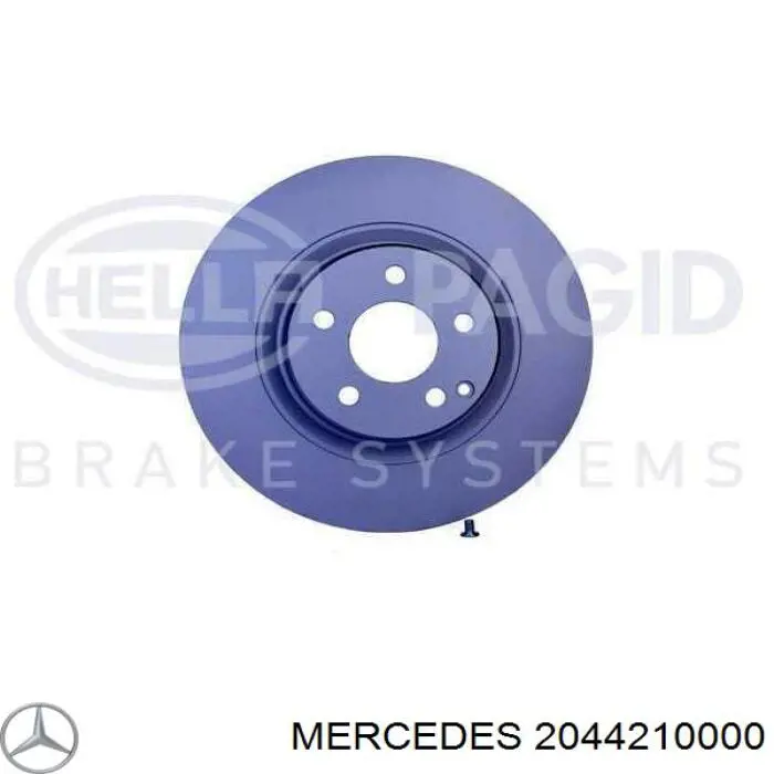 Frenos delanteros Mercedes 2044210000 precio, desde 58,03 EUR