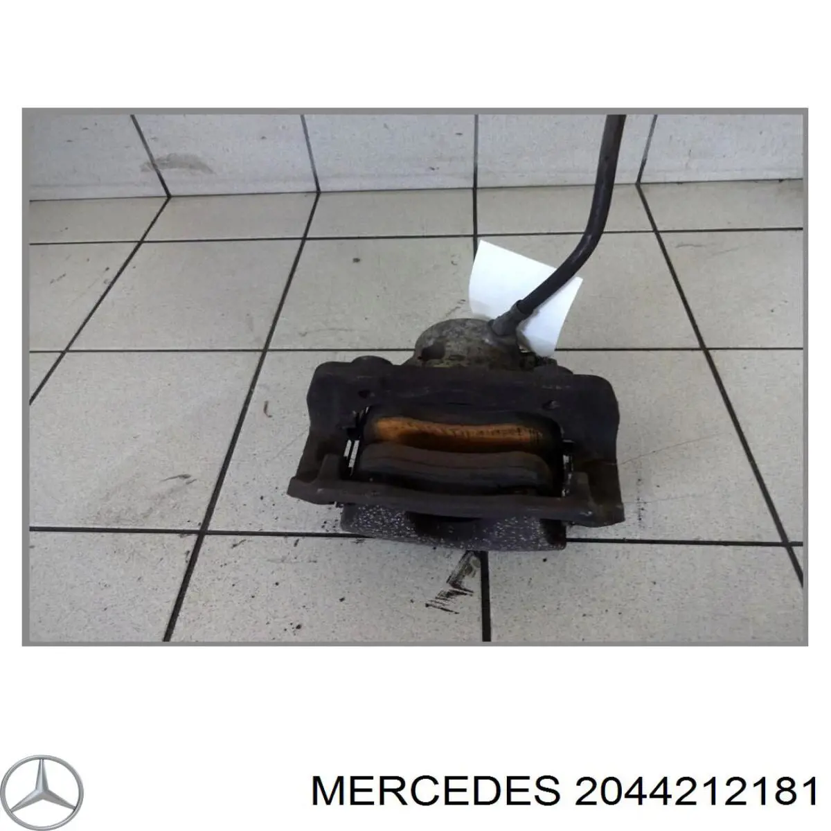 2044210181 Mercedes pinza de freno delantera izquierda