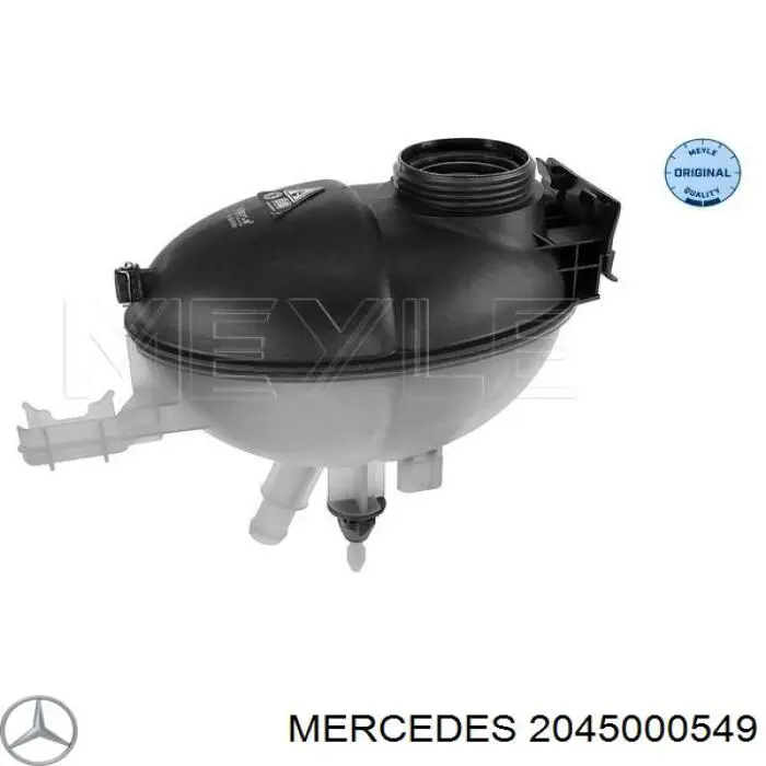 2045000549 Mercedes vaso de expansión, refrigerante