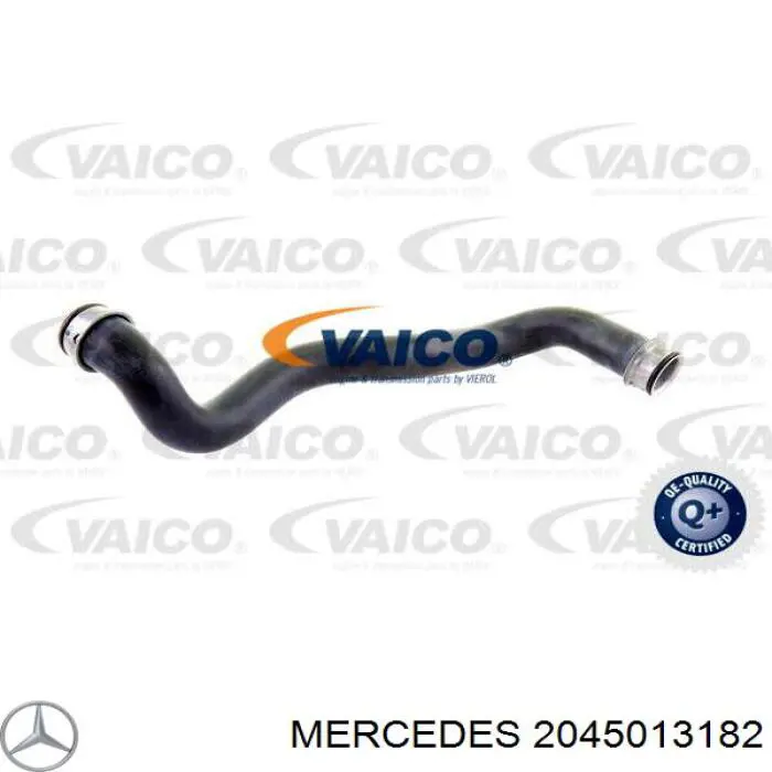 2045013182 Mercedes tubería de radiador arriba