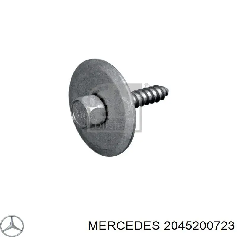 2045200723 Mercedes protección motor delantera