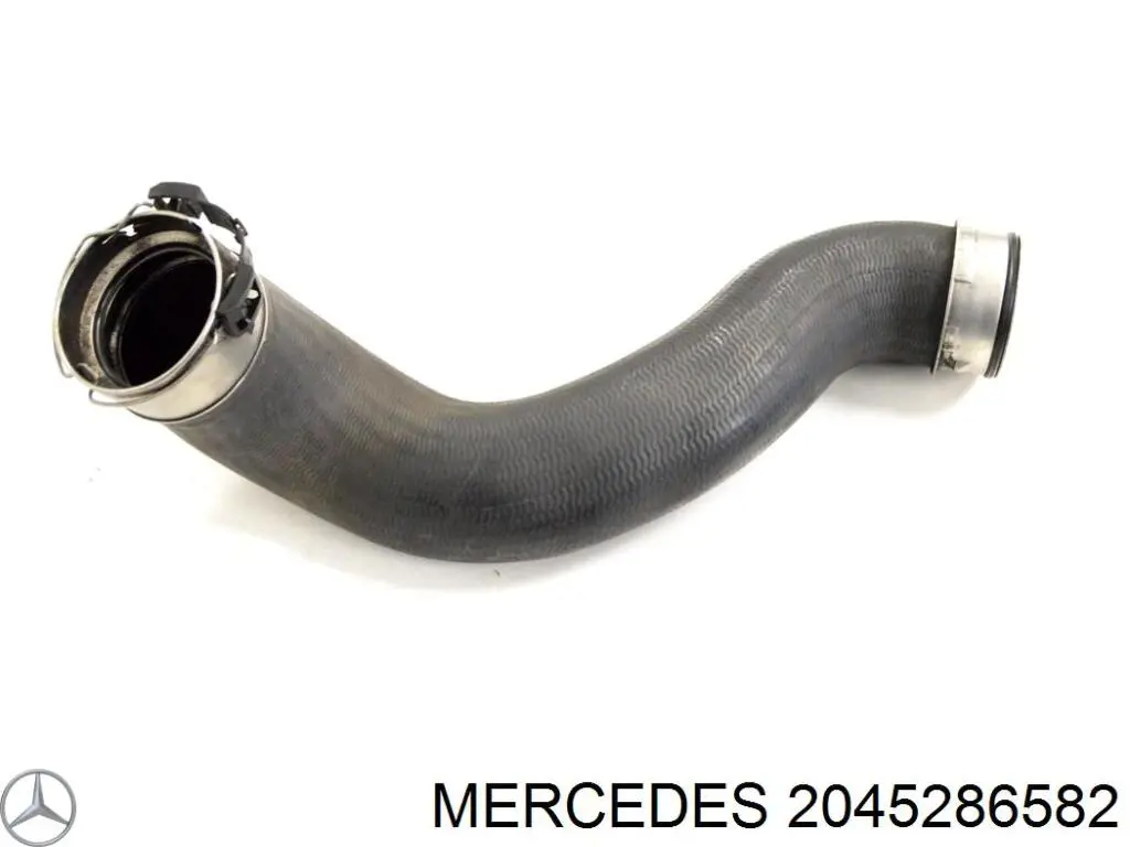 2045286582 Mercedes tubo flexible de aire de sobrealimentación izquierdo