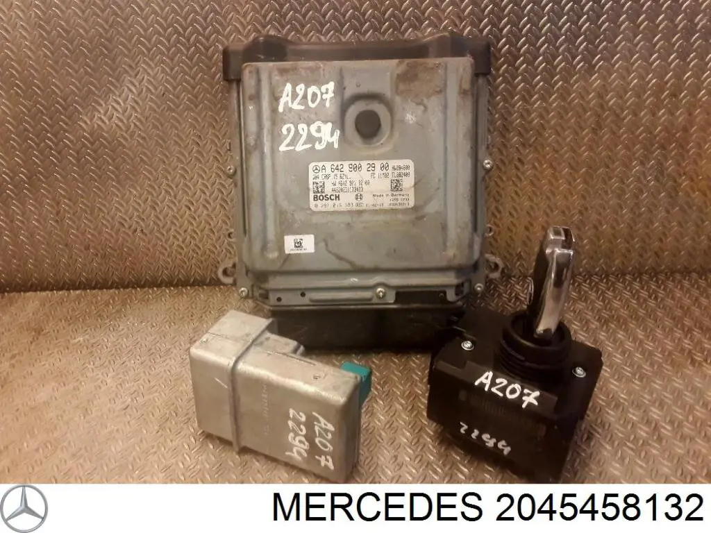 2045458132 Mercedes electronica de columna de direccion