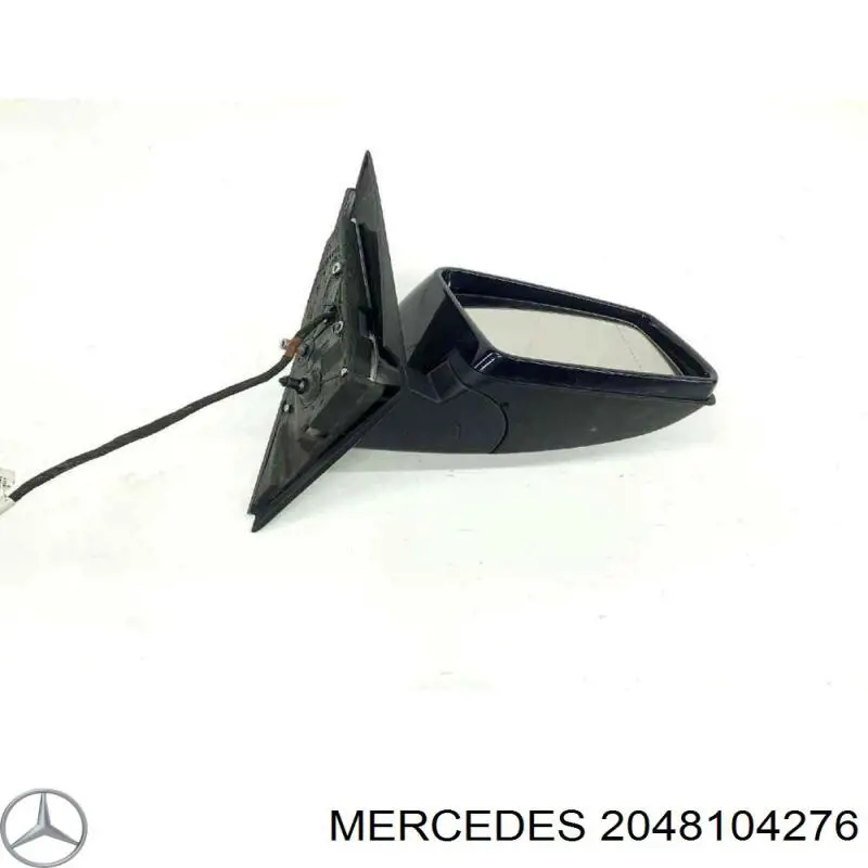2048104276 Mercedes cubierta, retrovisor exterior derecho