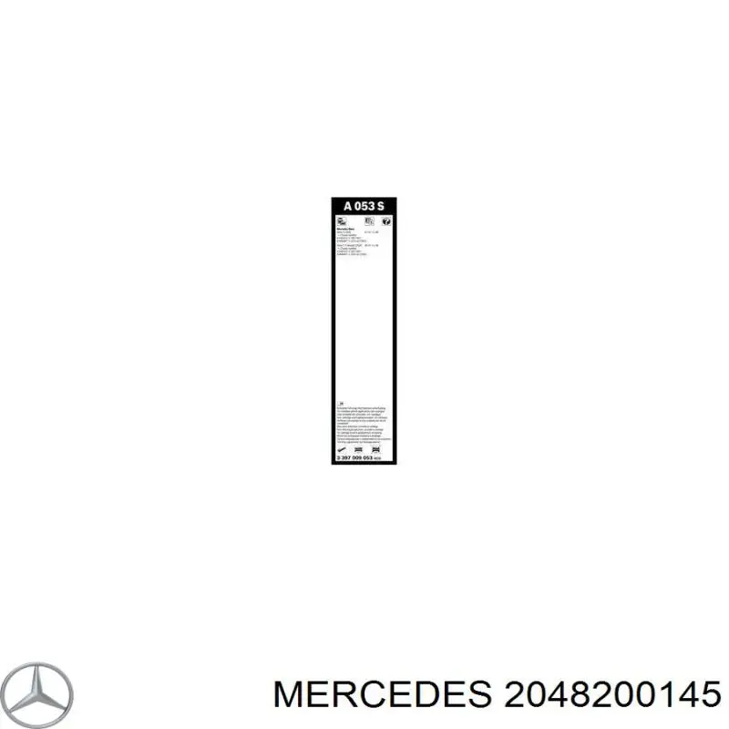 2048200145 Mercedes limpiaparabrisas