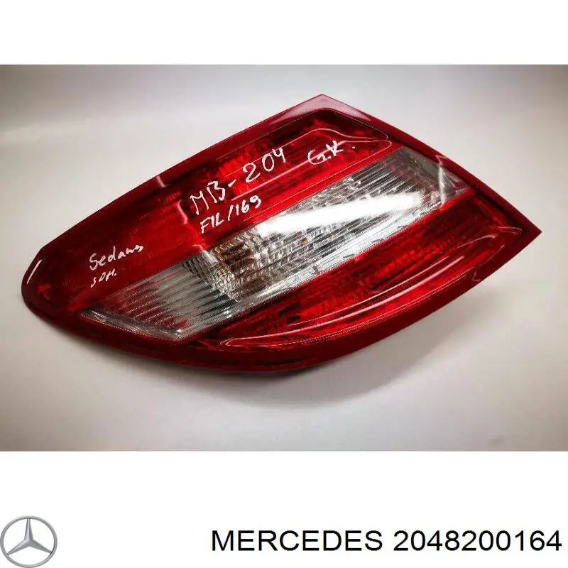 Piloto trasero izquierdo Mercedes 2048200164 precio, desde 126,82 EUR