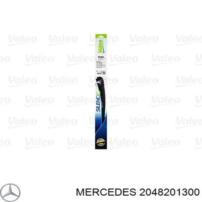 Escobillas delanteras Mercedes 204820130090 precio, desde 27,07 EUR