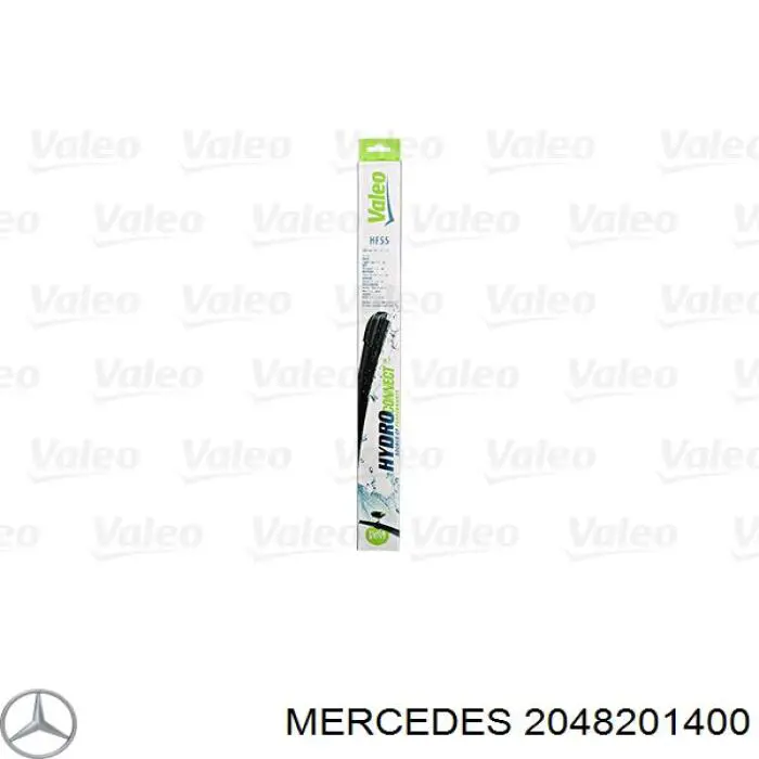 Escobillas delanteras Mercedes 2048201400 precio, desde 22,72 EUR