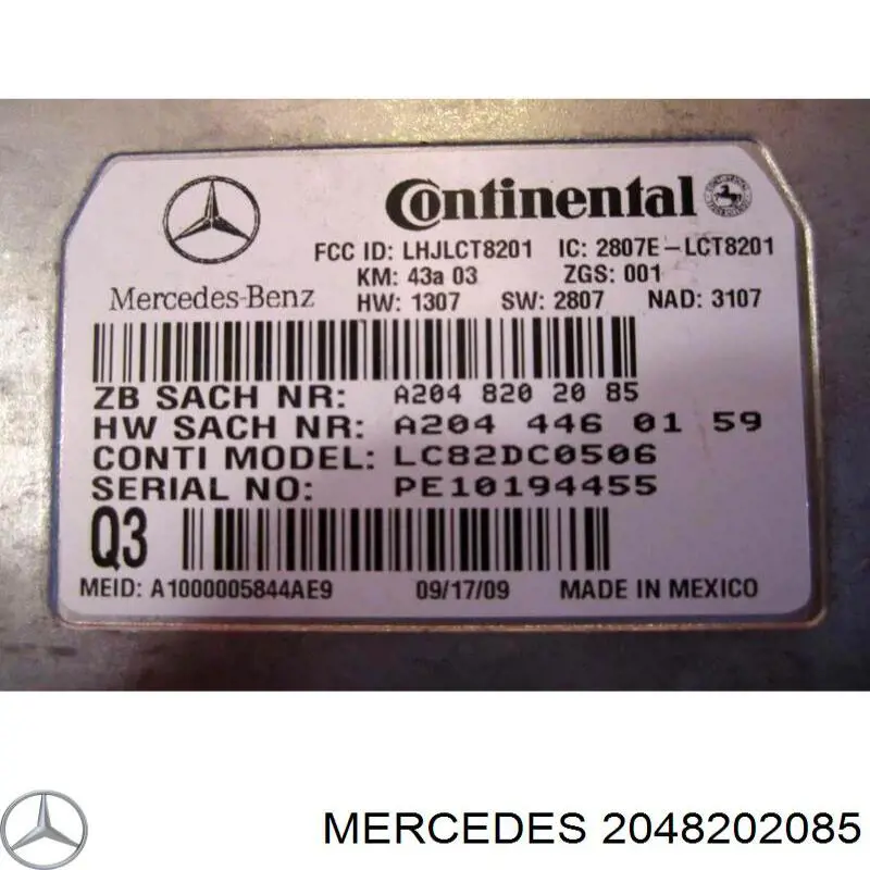 2048202085 Mercedes