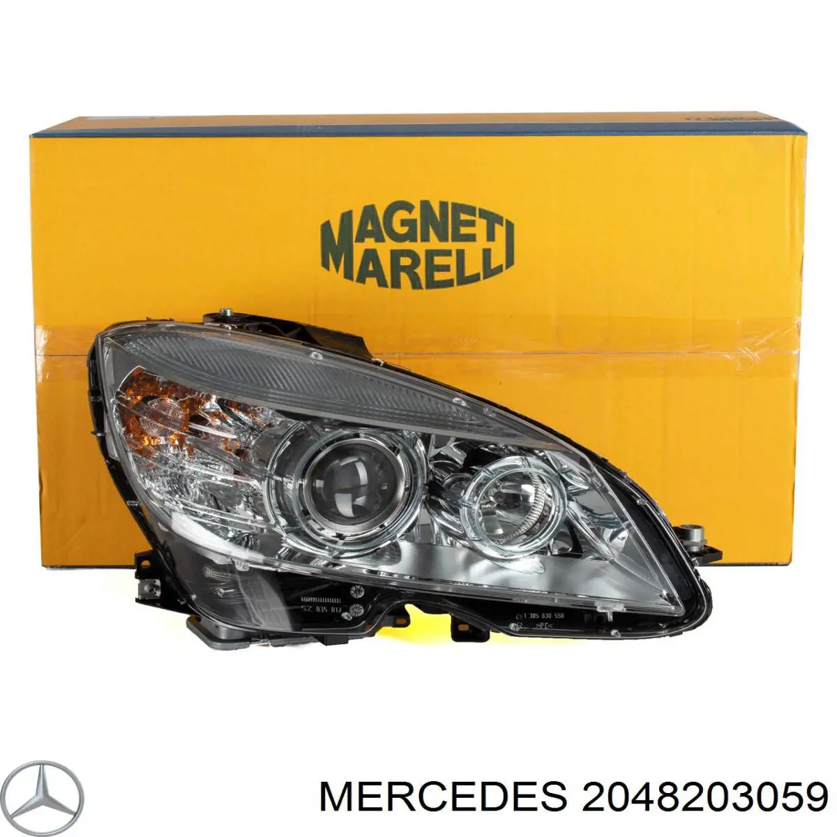 Faro derecho Mercedes 2048203059 precio, desde 686,80 EUR
