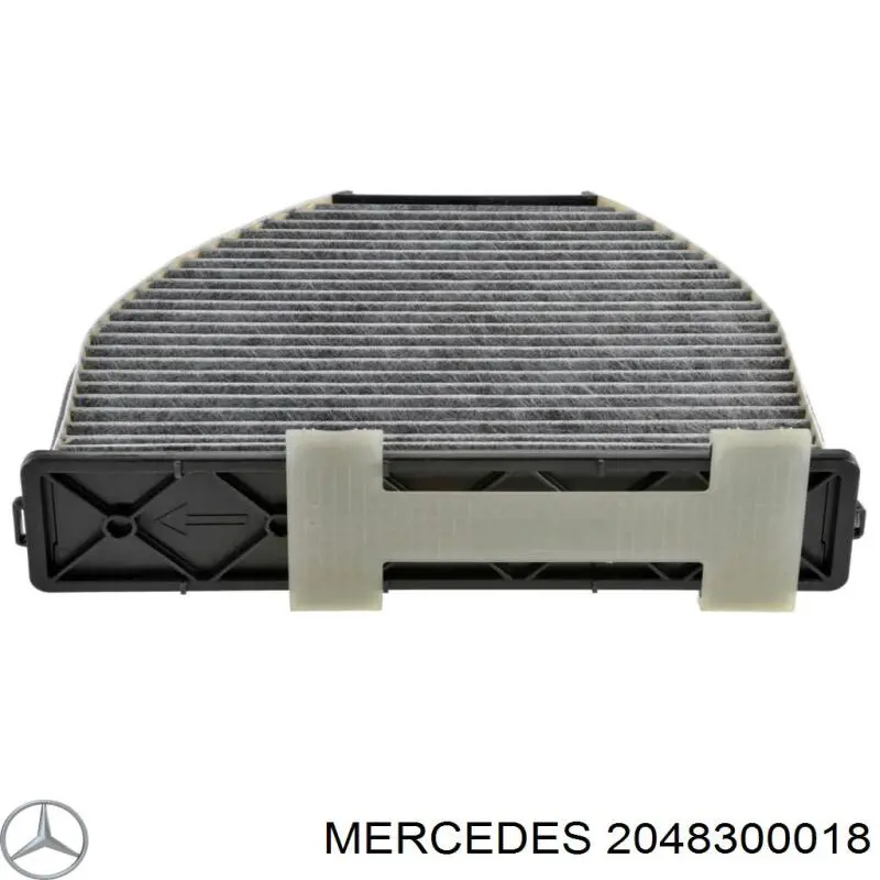 2048300018 Mercedes filtro de habitáculo