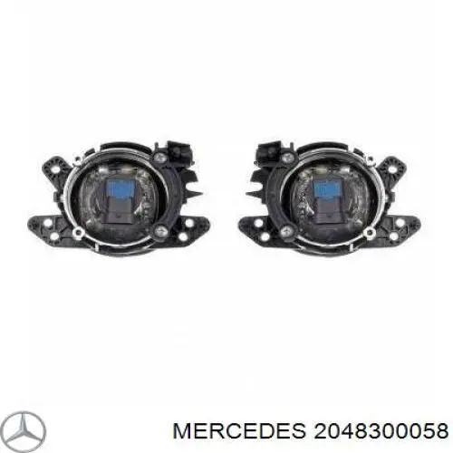 2048300058 Mercedes evaporador, aire acondicionado