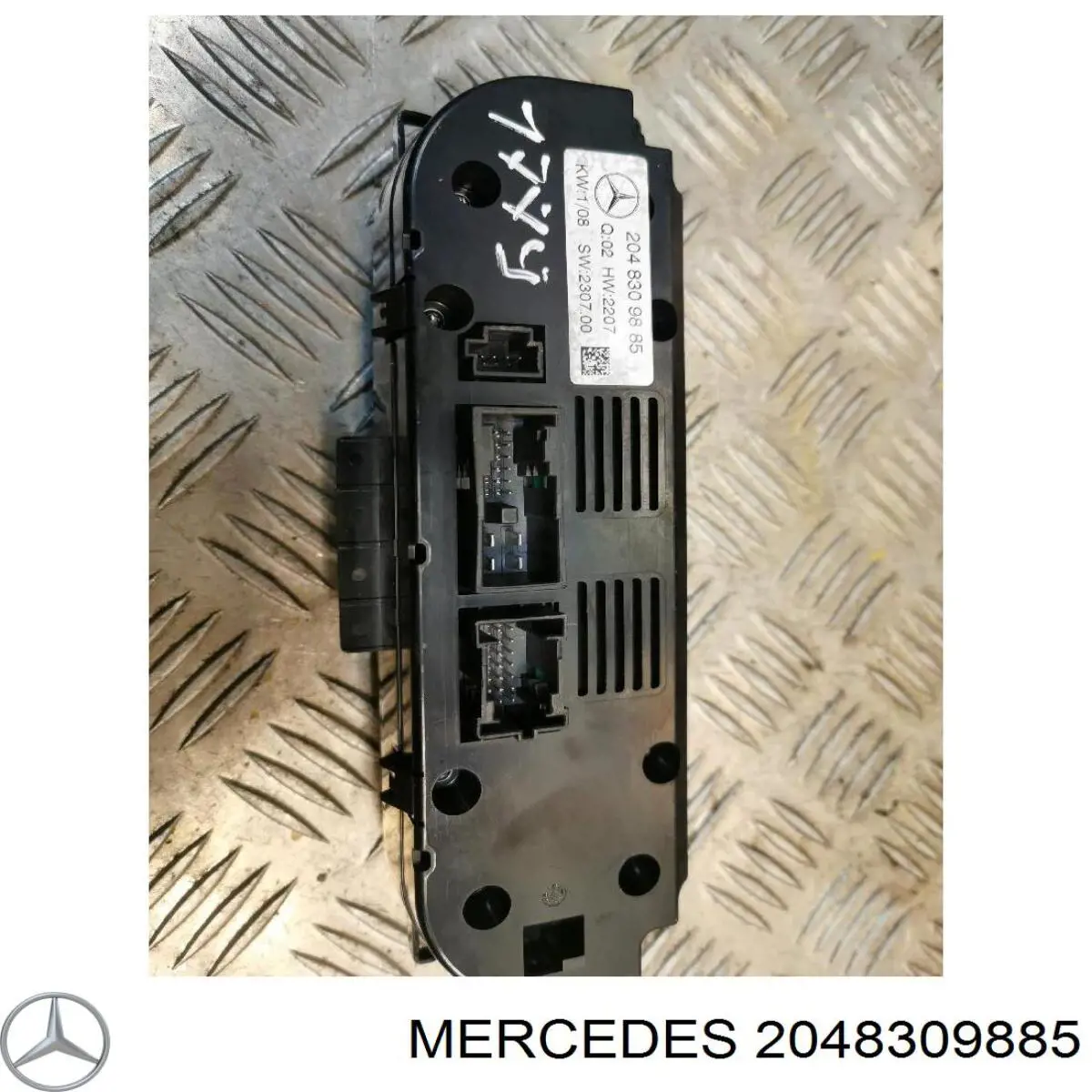 2048309885 Mercedes Unidad de control de la ventilación