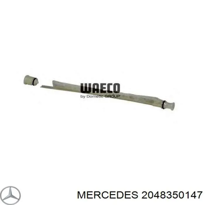 2048350147 Mercedes receptor-secador del aire acondicionado