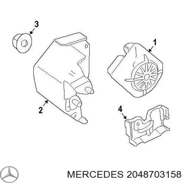 Sensor de apertura de capó Mercedes 2048703158 precio, desde 42,37 EUR