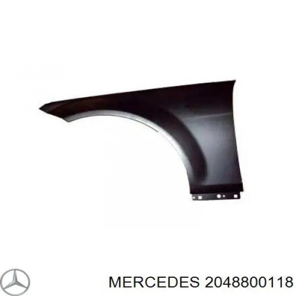Aleta delantera izquierda Mercedes 2048800118 precio, desde 95,39 EUR