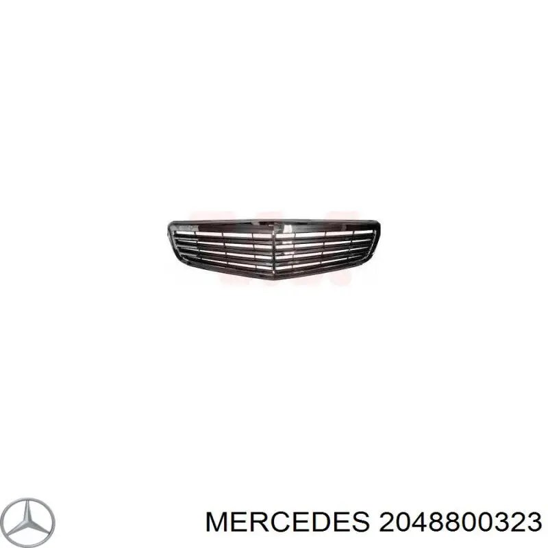 2048800323 Mercedes rejilla de radiador