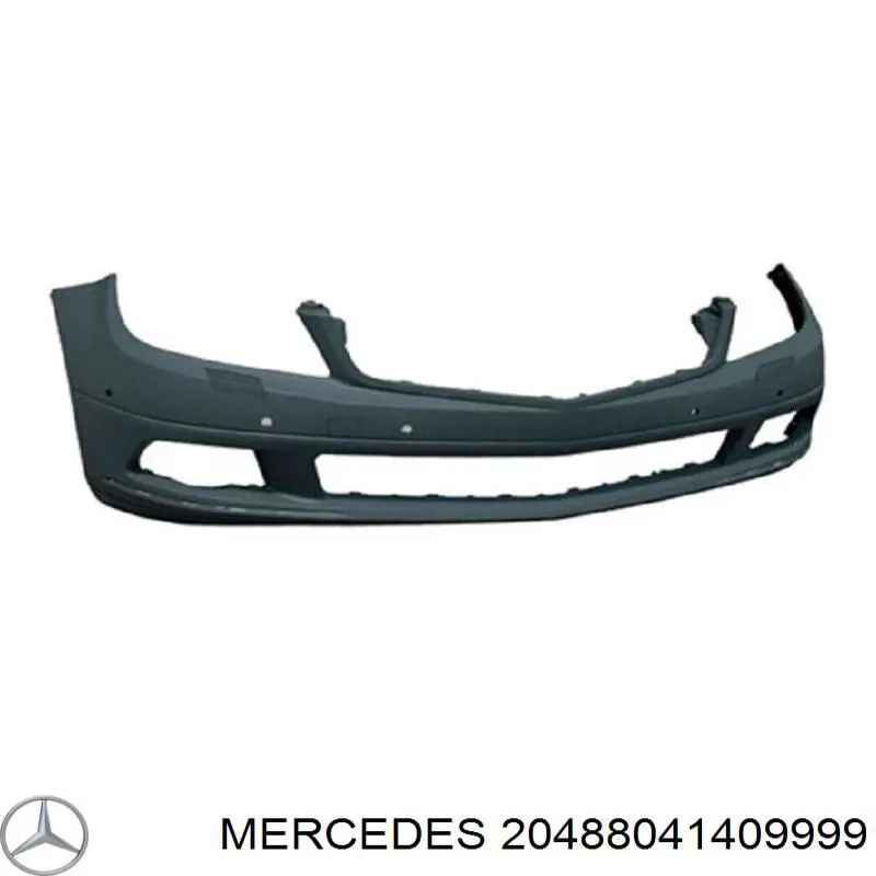 20488041409999 Mercedes paragolpes delantero
