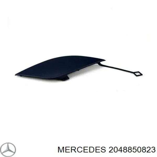 2048850823 Mercedes cobertura de parachoques, enganche de remolque, trasera