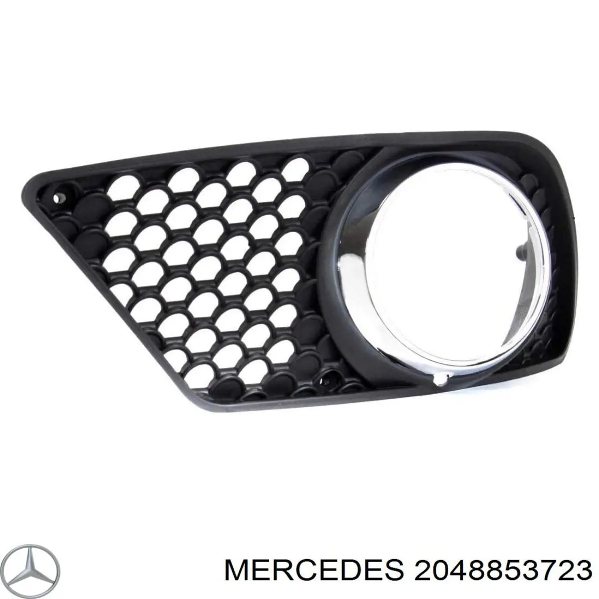 2048853723 Mercedes rejilla de ventilación, parachoques trasero, izquierda