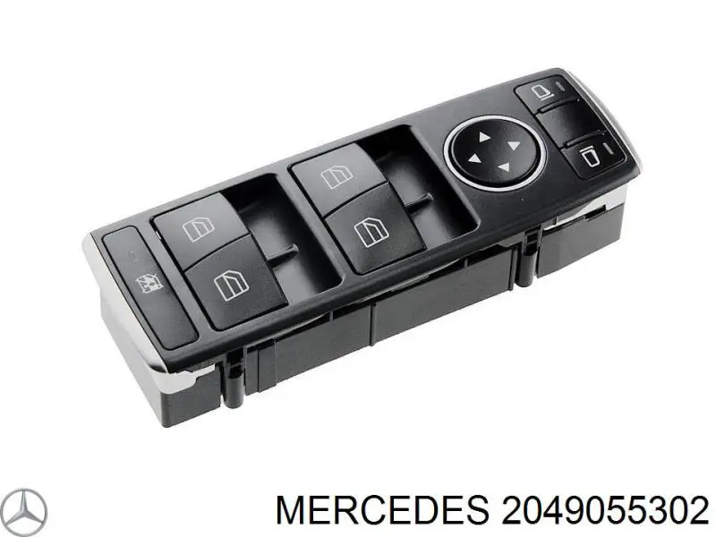 2049055302 Mercedes interruptor de elevalunas delantera izquierda