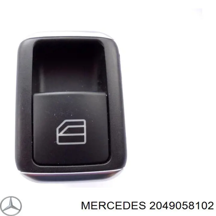 Botón de encendido, motor eléctrico, elevalunas, puerta delantera derecha para Mercedes ML/GLE (W166)