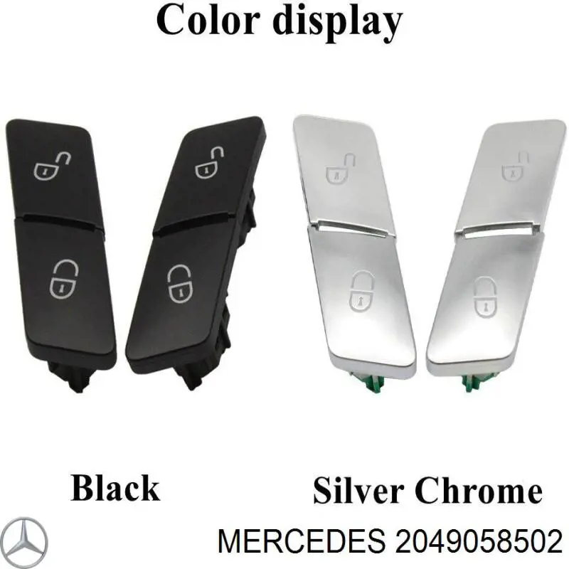 2049058502 Mercedes boton bloqueo para puerta