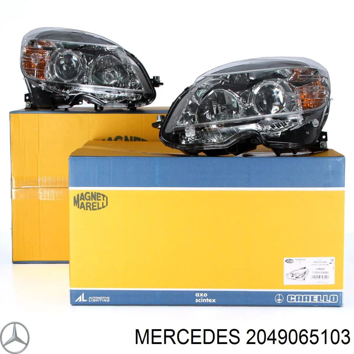 2049065103 Mercedes faro izquierdo